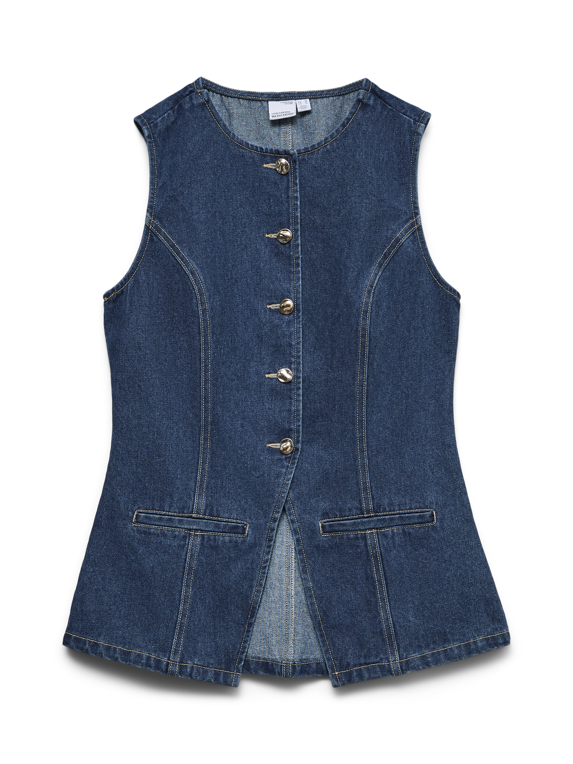 VMMARY TAILORED DENIM VEST